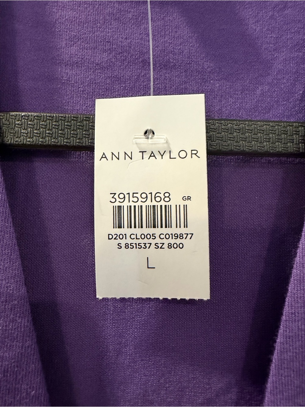 NWT Ann Taylor Sleeveless V-Neck Top Size L - Picture 3 of 4